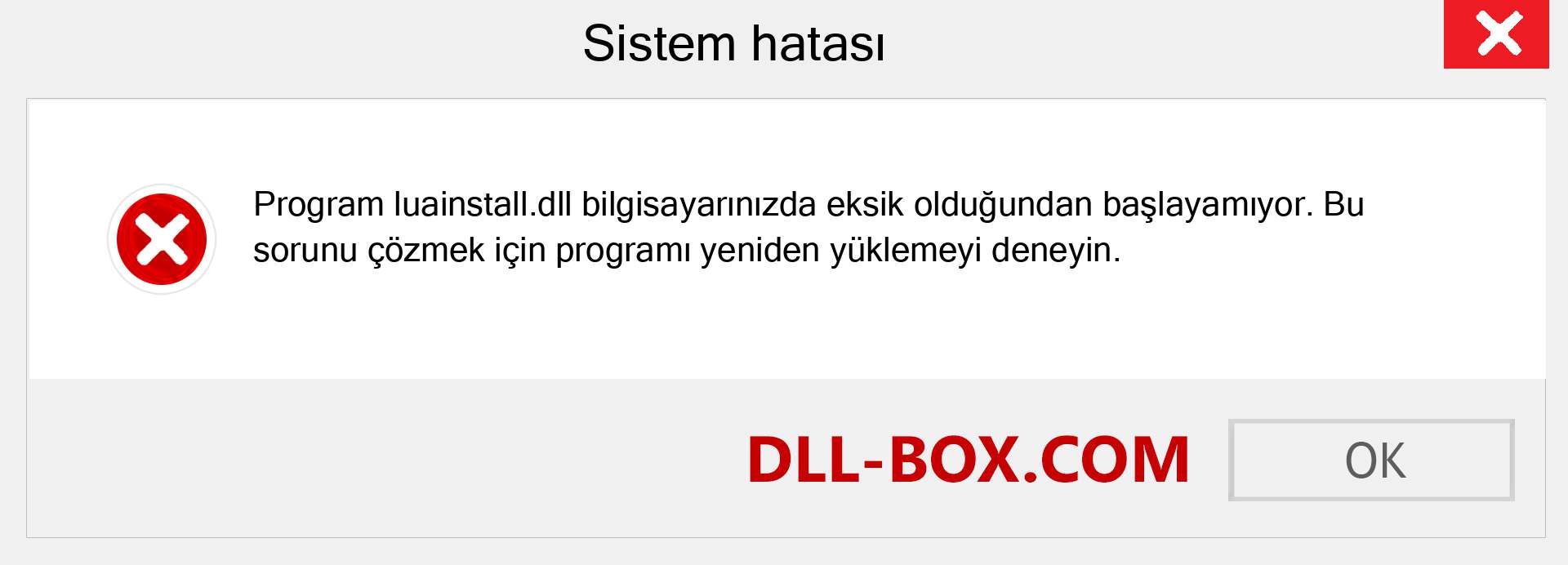 luainstall.dll dosyası eksik mi? Windows 7, 8, 10 için İndirin - Windows'ta luainstall dll Eksik Hatasını Düzeltin, fotoğraflar, resimler